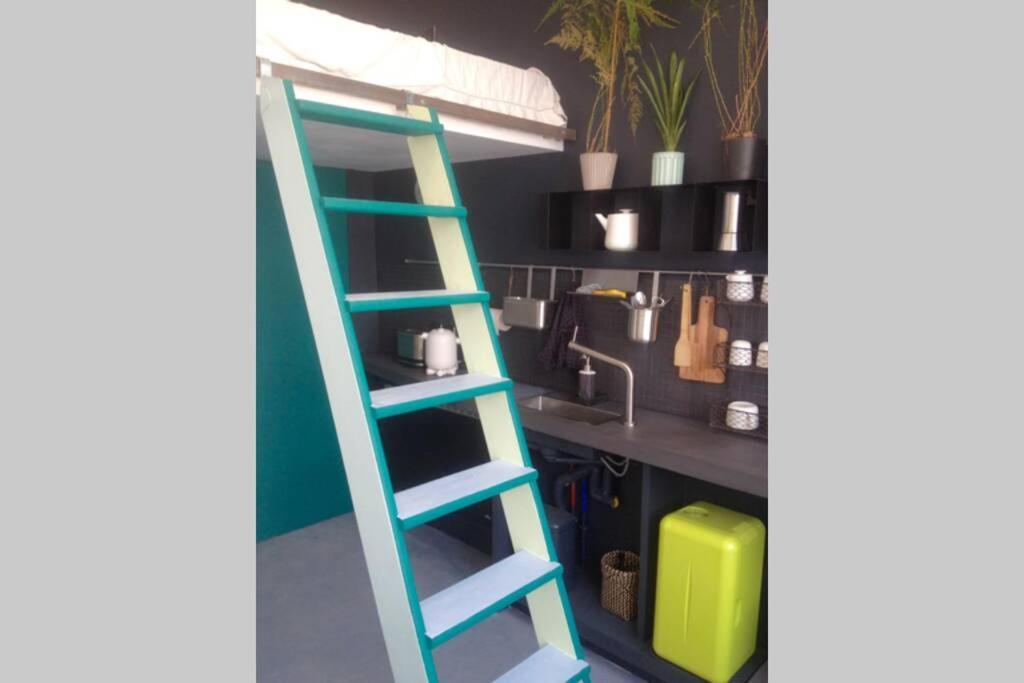 Small Arty Studio Menilmontant Paris Ngoại thất bức ảnh
