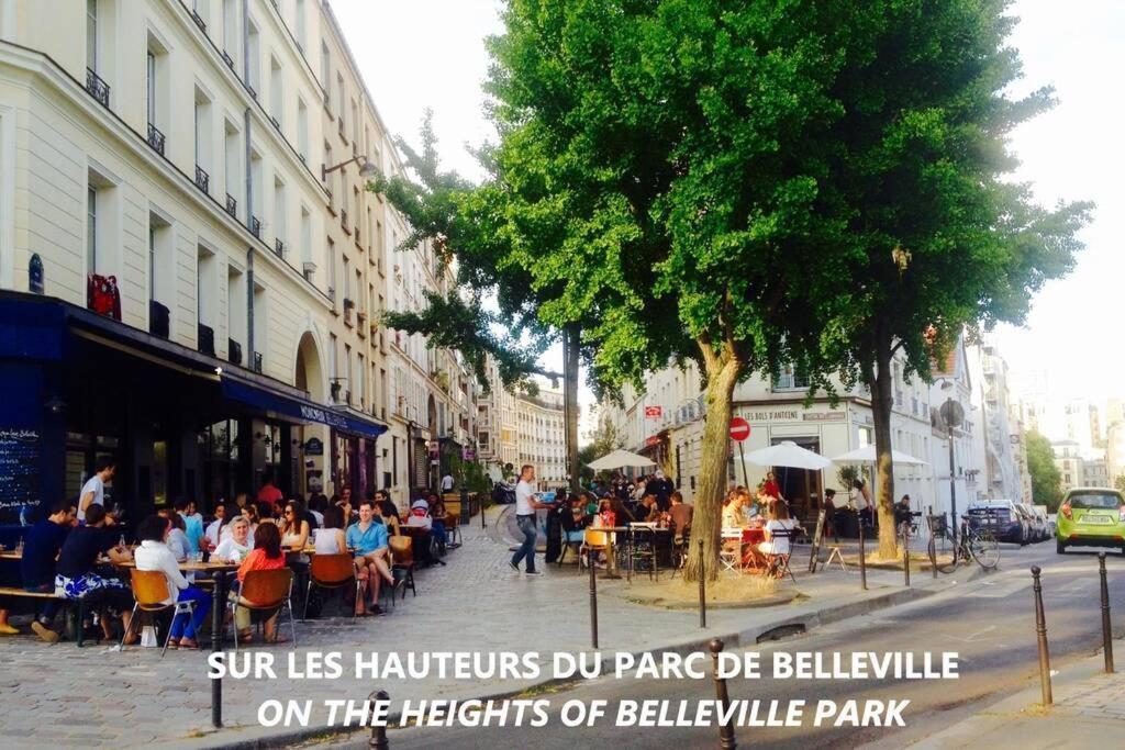 Small Arty Studio Menilmontant Paris Ngoại thất bức ảnh